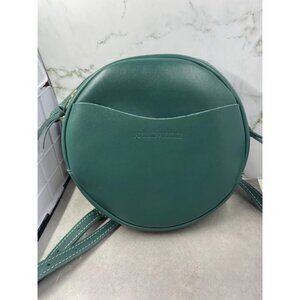 ⚡Portland Leather Women Peacock Imported Goods Circle Handmade Crossbody Bag